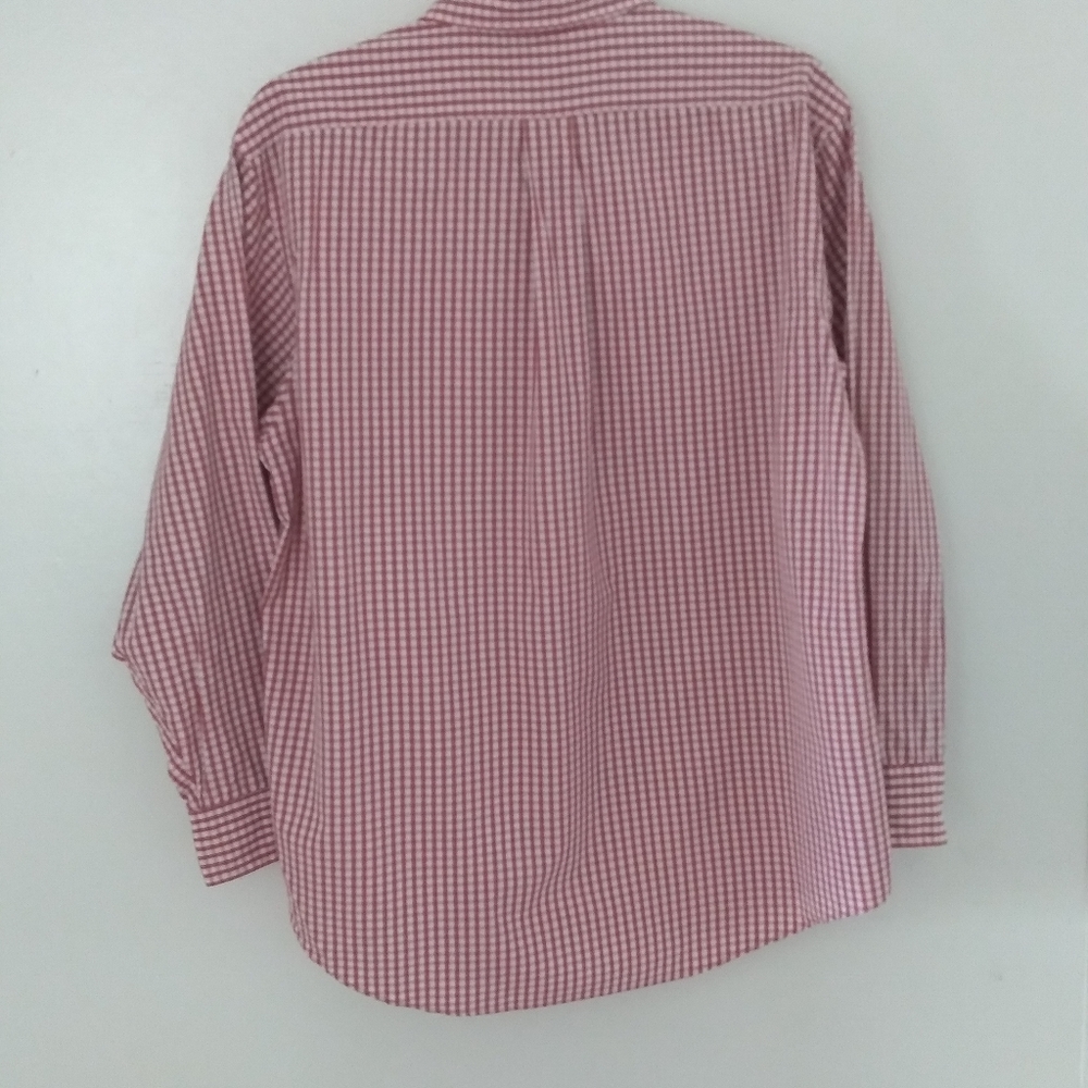 Daniel Cremieux collection red Plaid long sleeve - Picture 4 of 9